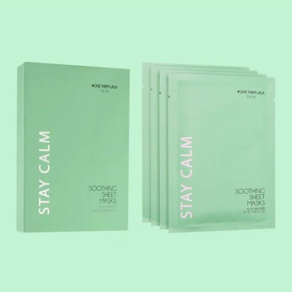 #GIVE THEM LALA BEAUTY Stay Calm Soothing Sheet Masks - Picture 1 of 5